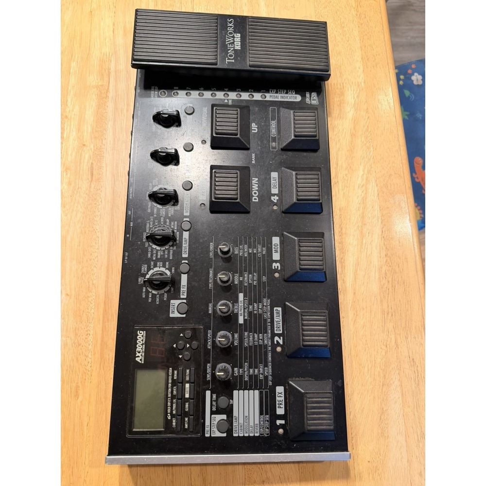 Korg AX3000G ToneWorks Guitar Effects Pedal Multi-Effects